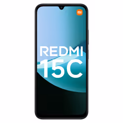 Xiaomi Redmi 15C, 17,5 cm (6.9"), 1660 x 720 pixels, 4 Go, 128 Go, 50 MP, Noir