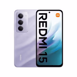 Smartphone Xiaomi Redmi 15 4G 8GB 256GB 6.9 FHD+ 144Hz 7000mAh Dual SIM NFC Púrpura Arenoso