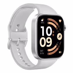 Xiaomi Redmi Watch 6 NFC 5,26 cm (2.07") AMOLED 46.5 mm Numérique 432 x 514 pixels Écran tactile Argent GPS (satellite) - Vue supplémentaire 4