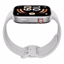 Xiaomi Redmi Watch 6 NFC 5,26 cm (2.07") AMOLED 46.5 mm Numérique 432 x 514 pixels Écran tactile Argent GPS (satellite) - Vue supplémentaire 6