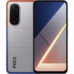 POCO M7, 17,5 cm (6.9"), 2340 x 1080 pixels, 8 Go, 256 Go, 50 MP, Argent