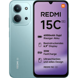 Xiaomi Redmi 15C 17,5 cm (6.9") 5G USB Type-C 4 Go 128 Go 6000 mAh Vert