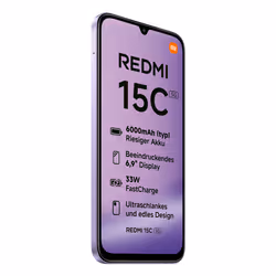 Xiaomi Redmi 15C 4 Go 128 Go Violet - Vue supplémentaire 3