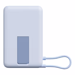 Xiaomi BHR08PCGL banque d'alimentation électrique Lithium-Ion (Li-Ion) 5900 mAh Recharge sans fil Bleu - Vue supplémentaire 2