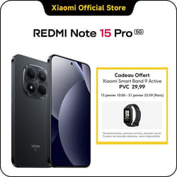 Téléphone mobile - XIAOMI - Redmi Note 15 Pro - 8 Go RAM - 512 Go - 200 MP caméra