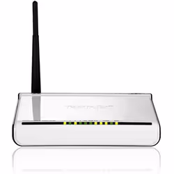 Tenda W150D, Wi-Fi 4 (802.11n), Ethernet/LAN, ADSL2+, Blanc