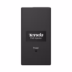Tenda POE15F, Fast Ethernet, 10,100 Mbit/s, IEEE 802.3, IEEE 802.3af, IEEE 802.3u, Noir, 100 m, Énergie