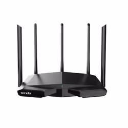 Tenda TX27 PRO, Wi-Fi 6 (802.11ax), Tri-bande (2,4 GHz / 5 GHz / 6 GHz), Ethernet/LAN, Noir, Routeur