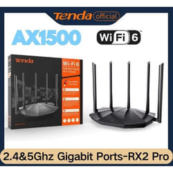 Routeur sans fil - TENDA - AX1500 - Wi-Fi 6 - Amplificateur de signal - Contrôle parental