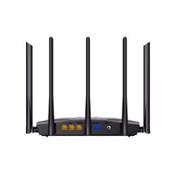 Tenda TX2 Pro routeur sans fil Gigabit Ethernet Bi-bande (2,4 GHz / 5 GHz) Noir