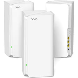 Système Mesh WiFi 6 - TENDA - Nova MX15 Pro3 - AX5400Mbps - Couverture 360m² - Installation Facile