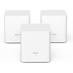 Système Mesh Wi-Fi 6 Tenda EX3 3-Pack AX1500 - Design compact et léger - 2.4 GHz et 5 GHz