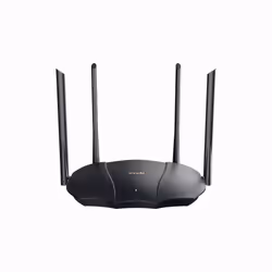 Tenda TX9 PRO, Wi-Fi 6 (802.11ax), Bi-bande (2,4 GHz / 5 GHz), Ethernet/LAN, Noir, Routeur