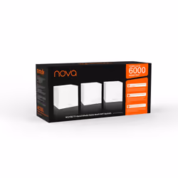 Tenda Nova Tri-bande (2,4 GHz / 5 GHz / 5 GHz) Blanc 3 - Vue supplémentaire 4