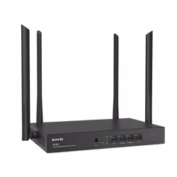 Tenda W18E routeur sans fil Gigabit Ethernet Bi-bande (2,4 GHz / 5 GHz) Noir