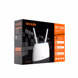 Tenda 4G09 routeur sans fil Gigabit Ethernet Bi-bande (2,4 GHz / 5 GHz) 4G Blanc - Vue supplémentaire 4