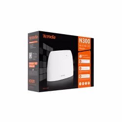 Tenda N300 routeur sans fil Fast Ethernet Monobande (2,4 GHz) 4G Blanc - Vue supplémentaire 4