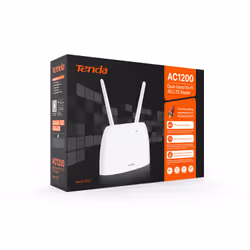 Tenda 4G07 routeur sans fil Gigabit Ethernet Bi-bande (2,4 GHz / 5 GHz) 4G Blanc - Vue supplémentaire 4