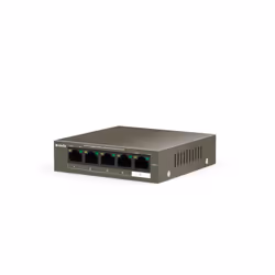 Tenda TEG1105P-4-63W-EU commutateur réseau Gigabit Ethernet (10/100/1000) Connexion Ethernet, supportant l'alimentation via ce port (PoE) Gris - Vue supplémentaire 4