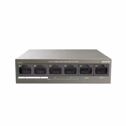 Tenda TEF1106P-4-63W, 10,100 Mbit/s, 10/100, IEEE 802.3, IEEE 802.3af, IEEE 802.3at, IEEE 802.3u, IEEE 802.3x, Cat5, Cat5e, N ...