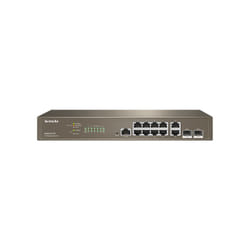 Tenda TEG5312F commutateur réseau Géré L3 Gigabit Ethernet (10/100/1000) 1U Marron