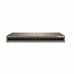 Tenda TEG1016M, Non-géré, Gigabit Ethernet (10/100/1000), Full duplex, Grille de montage, Montage mural