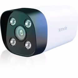 Tenda IT7-PCS-4, Caméra de sécurité IP, Extérieure, Avec fil, CE RoHs FCC, Plafond/mur, Noir, Blanc