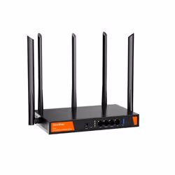 Tenda W30E AX3000 routeur sans fil Gigabit Ethernet Bi-bande (2,4 GHz / 5 GHz) Noir