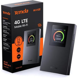 Tenda 4G Routeur Mobile WiFiHotspot Portable MiFiRouteur 4G SIMWiFi 6 AX300Batterie RechargeablePort USB-CWPA3Écran Couleu