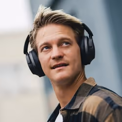 1More SonoFlow, Avec fil &amp;sans fil, Musique, 250 g, Casque, Noir