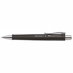 Faber-Castell 241199, Clip, Stylo à bille rétractable avec clip, Bleu, 1 pièce(s), Moyen