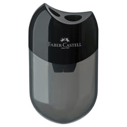 Faber-Castell 183500 taille-crayons Taille crayon manuel Noir, Transparent