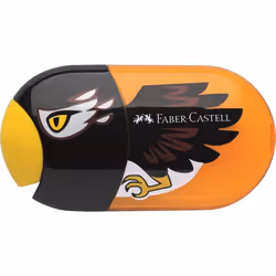 Faber-Castell Eagle, Taille crayon manuel, Orange, Noir