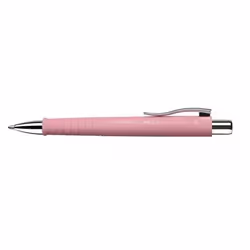 Faber-Castell 241127, Clip, Stylo à bille rétractable avec clip, Rechargeable, Bleu, 1 pièce(s), Extra-large