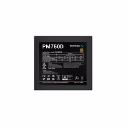 DeepCool PM750D unité d'alimentation d'énergie 750 W 20+4 pin ATX ATX Noir