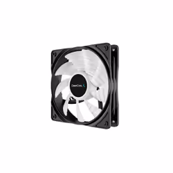 DeepCool RF120R Boitier PC Ventilateur 12 cm Noir, Translucide 1 pièce(s)
