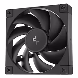 DeepCool FD12, Ventilateur, 12 cm, 400 tr/min, 2050 tr/min, 109 m³/h, Noir