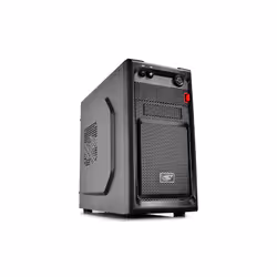 DeepCool DP-MATX-SMTR, PC, Noir, micro ATX, Mini-ITX, Plastique, SPCC, ATX, PS2, 1x 80 mm/1x 120 mm