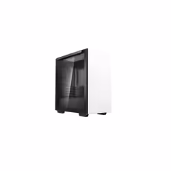 DeepCool MACUBE 110 WH, Midi Tower, PC, Blanc, micro ATX, Mini-ITX, Acrylonitrile-Butadiène-Styrène (ABS), SPCC, Verre trempé ...