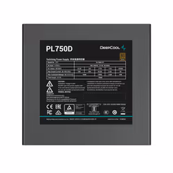 DeepCool PL750D unité d'alimentation d'énergie 750 W 20+4 pin ATX ATX Noir - Vue supplémentaire 3