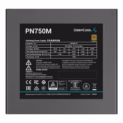 DeepCool PN750M unité d'alimentation d'énergie 750 W 20+4 pin ATX ATX Noir - Vue supplémentaire 4