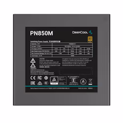 DeepCool PN850M unité d'alimentation d'énergie 850 W 20+4 pin ATX ATX Noir