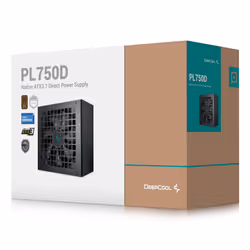 DeepCool PL750D unité d'alimentation d'énergie 750 W 20+4 pin ATX ATX Noir - Vue supplémentaire 8