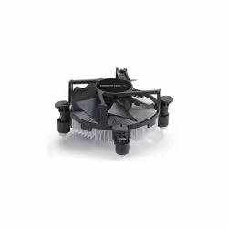 DeepCool CK-11509, Refroidisseur, 9,2 cm, 2200 tr/min, 26,8 dB, 38,62 cfm, Aluminium, Noir