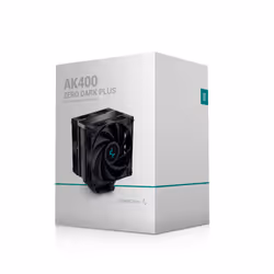 DeepCool AK400 ZERO DARK PLUS Processeur Refroidisseur d'air 12 cm Noir 1 pièce(s) - Vue supplémentaire 10