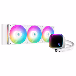 DeepCool LS720 SE WH, Refroidisseur de liquide tout-en-un, 12 cm, 85,85 cfm, Blanc