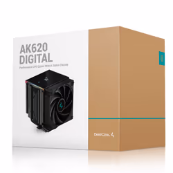 DeepCool AK620 DIGITAL Processeur Refroidisseur d'air 12 cm Noir 1 pièce(s) - Vue supplémentaire 10