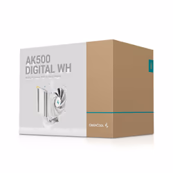 DeepCool AK500 Digital WH Processeur Refroidisseur d'air 12 cm Blanc 1 pièce(s) - Vue supplémentaire 9