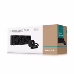 DeepCool LS720S Zero Dark Processeur Refroidisseur de liquide tout-en-un 12 cm Noir 1 pièce(s) - Vue supplémentaire 6