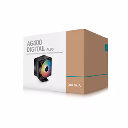 DeepCool AG400 Digital Plus Processeur Refroidisseur d'air 12 cm Noir 1 pièce(s) - Vue supplémentaire 9